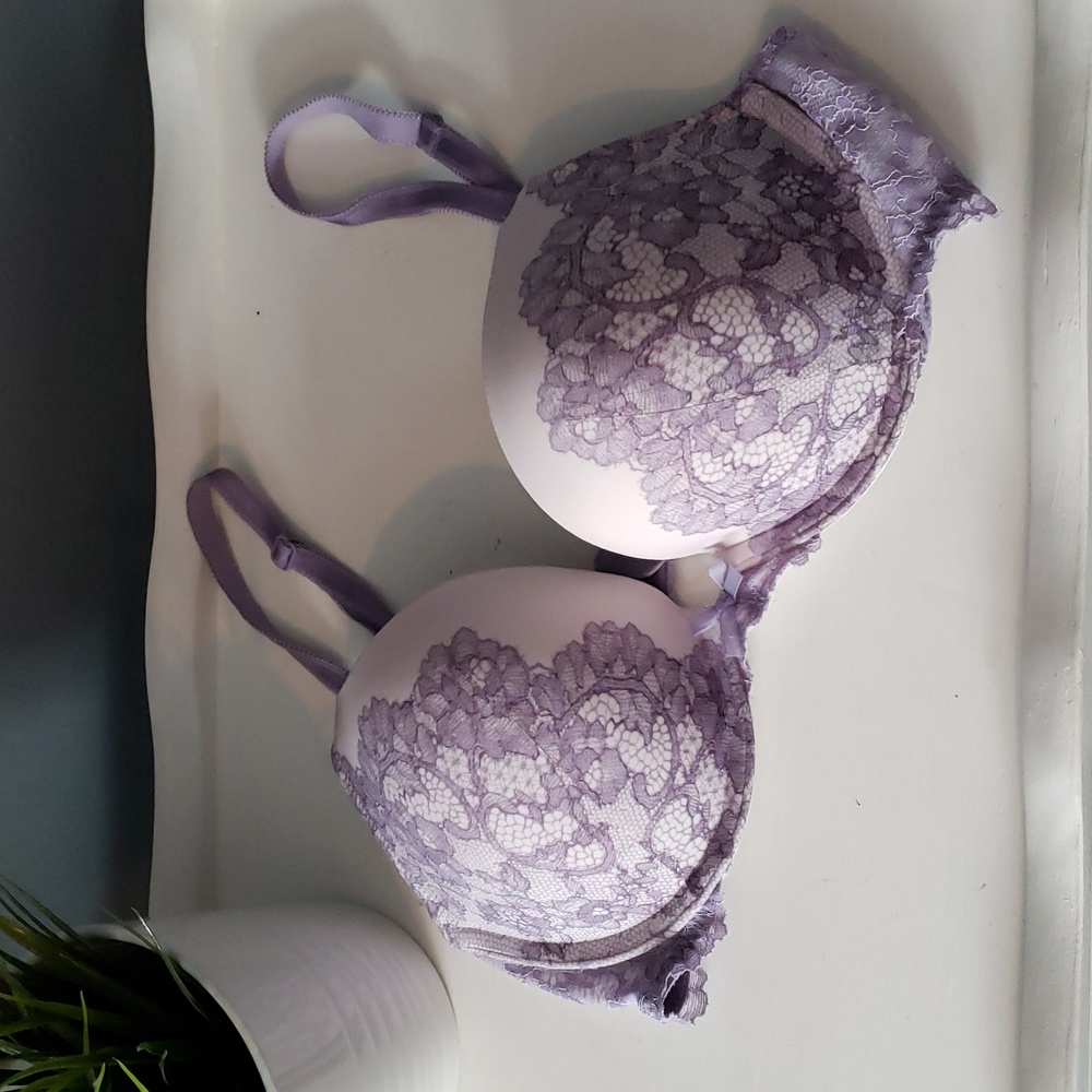 Victoria's Secret Lilac 34C Dream Angels Push Up/Pigeonnant